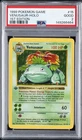 1999 POKEMON BASE SET 1ST EDITION #15 VENUSAUR-HOLO PSA 2