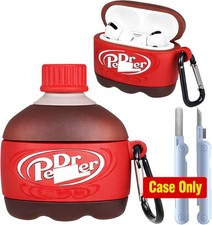 Funny 3D Drink-Themed Silicone Case for AirPods Pro 3rd Gen 2025 - Cute Design