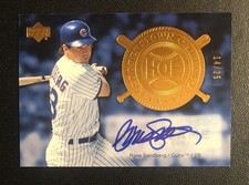 2005 Upper Deck Hall of Fame Cooperstown Calling Ryne Sandberg Auto /25 #CO-SA1