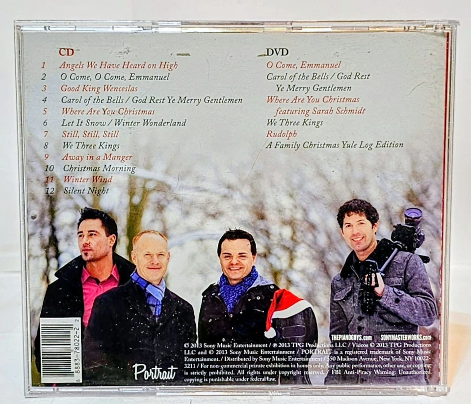 The Piano Guys : A Family Christmas (DELUXE EDITION) CD/DVD NICE ! Foto 2 de 4