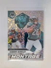 2025 Mosaic Saquon Barkley No Huddle Silver (Raw)