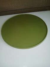 Rubbermaid Lazy Susan 10.5 Turntable Round Avocado Green 2725 -VINTAGE
