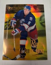 1995-96 Select Certified Mirror Gold #129 Deron Quint Rookie Card