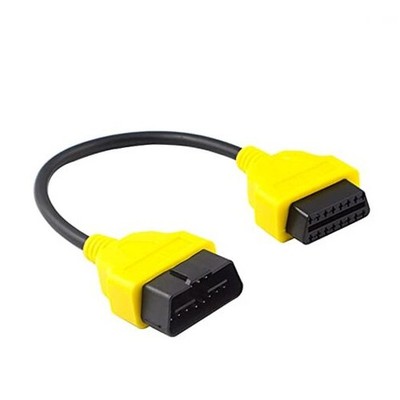 30cm 12'' OBD II OBD2 16 Pin Male to Female Extension Cable Car