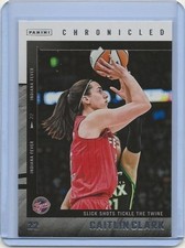2025 Panini Caitlin Clark Chronicled WNBA #45 Indiana Fever