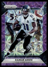 2016 Panini Prizm Purple Scope /99 Kamar Aiken  Baltimore Ravens #48