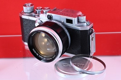 【カメラ】　Canon IV Sb + 50mm F1.5 CANON IV Sb IVSb Rangefinder 35mm Camera w/ 50mm f1.2 [MINT] 1day