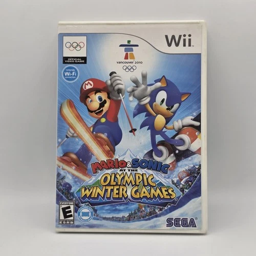 Mario & Sonic Olympic Winter Games Nintendo Wii Game