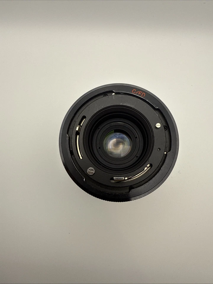 Lente de enfoque manual Soligor 28-80 mm f3,8-4,8 C/D (FUNCIONA) Foto 4 de 4