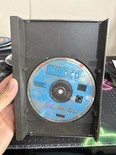 Sonic CD Sega CD No Manual Authentic Tested And Working Good Condition