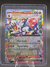 2026 Pokémon STELLAR CROWN CINDERACE EX SECRET RARE 38/217