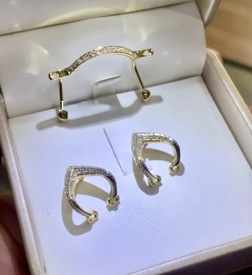 Cartier Custom Nose hinges Bridge Diamond spare part Piccadilly