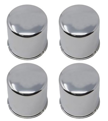4PCS Wheel Center Cap Hub Cap Chrome Deal Pacer FITS 3.28'' Dia BORE Push Thru 