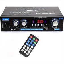AK35 Stereo Amplifier Home Audio Bluetooth 2.0 Max 200W Power Stereo Receiver