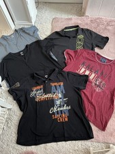 5x Herren T-Shirts Größe 3XL  Paket Bekleidungspaket Identic CANDA C&A Slazenger