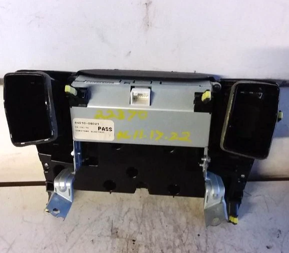 Panel de radio de temperatura de control de clima de aire acondicionado Lexus RX330 RX350 2004-2009 FABRICANTE DE EQUIPOS ORIGINALES Foto 2 de 2