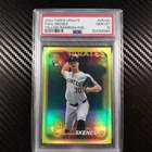 2024 Topps Update Series - Paul Skenes #US100 Yellow Rainbow Foil White Uniform