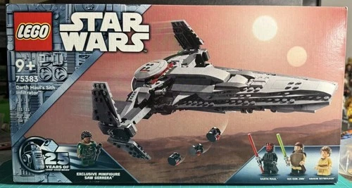 LEGO Star Wars 75383 Darth Maul's Sith Infiltrator Sealed Retired Set 2025 NEW