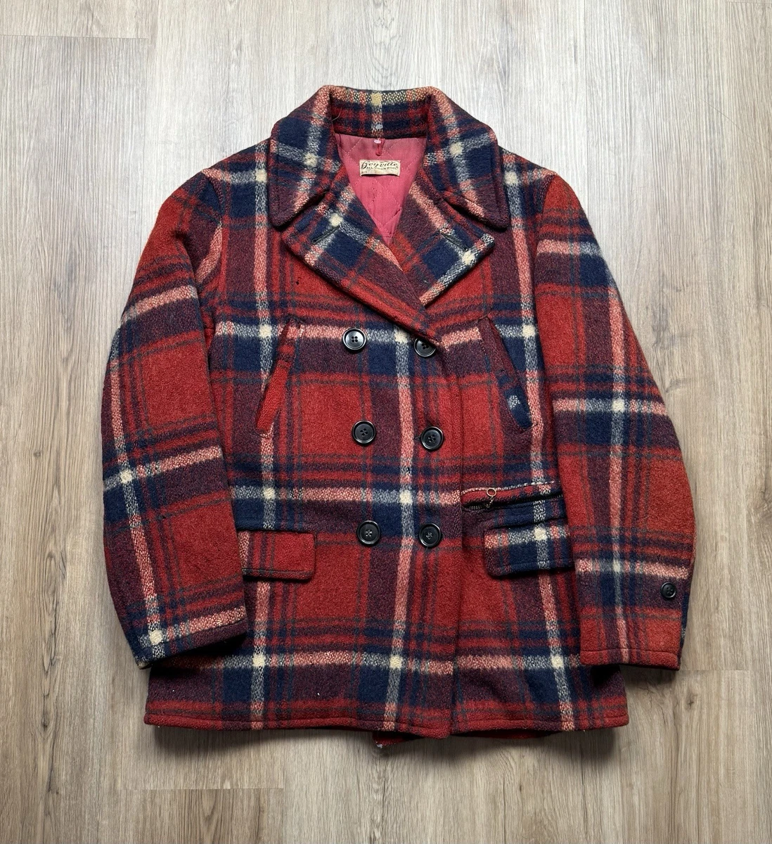 100% Wool Vintage Outerwear Coats & Jackets for Men for sale - eBay