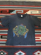 1987 Vision Streetwear Ken Park Pro Model Vintage Shirt Faded Black Size L