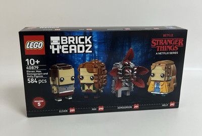 Lego Brickheadz Stranger Things Eleven Max Demogorgon Holly Figur Set 40879 NEU