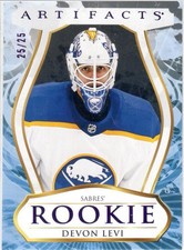 2023-24 Artifacts Rookie Purple #193 Devon Levi 25/25 Buffalo Sabres