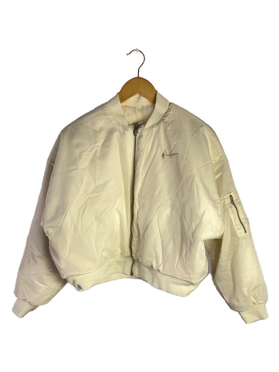 NIKE altra giacca M poliestere panna FB8693 133 AS W NSW BOMBER PELLICCIA SINTETICA