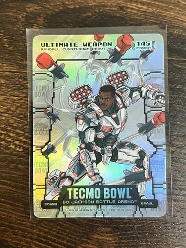 ULTIMATE WEAPON Randall Cunningham Bo Jackson Battle Arena Tecmo Coin Flip SC690