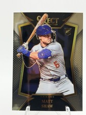 2025 Panini Select - Select Throwback Matt Shaw #21 (RC)