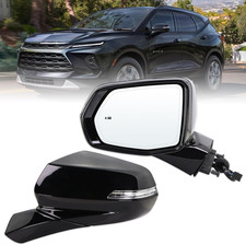 Left Driver Side Mirror Compatible with 2019 2020 2021 2022 2023 2024 2025 Chevy