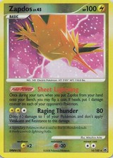 Zapdos Reverse Holo Holo Rare Majestic Dawn 14/100 MP on eBay