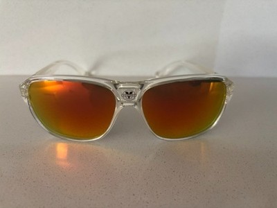 VUARNET  LEGEND 03  VL 0003 0056 CLEAR WITH ORANGE/RED LENS