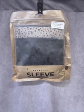 Hydroflask Sleeve Blk/Leopard Trim