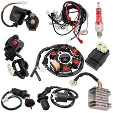 Complete Wiring Harness kit for ATV Quad 4 Four Wheelers GY6 50CC 70CC 110CC