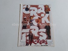 Donald Sutherland Christin Baranski Sean Penn ad clipping Germany 1980s Crackers