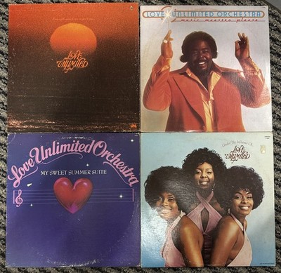 Love Unlimited Orchestra 4 LP Lot - Under The Influence My Sweet Barry White