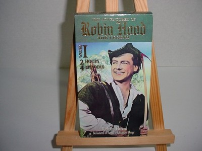 The Adventures of Robin Hood The Legend VHS Volume 1 (4 Episodes)
