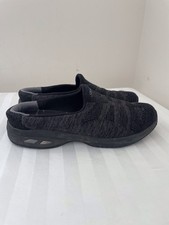 Skechers Memory Foam Black Slip On Mules Relaxed Fit Memory Foam Women's 6.5