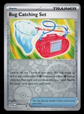 Bug Catching Set 143/167 Reverse Holo Uncommon Twilight Masquerade Pokemon NM