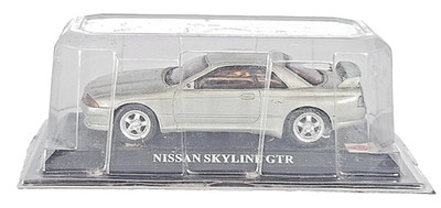 Del Prado Nissan GTR R32 042 1/43 Skyline 1993 silber Diecast JDM Modell OVP.