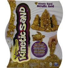 Kinetic Sand 6026411 "Metallic Sand Assortment Playset Variety of Styles   S...