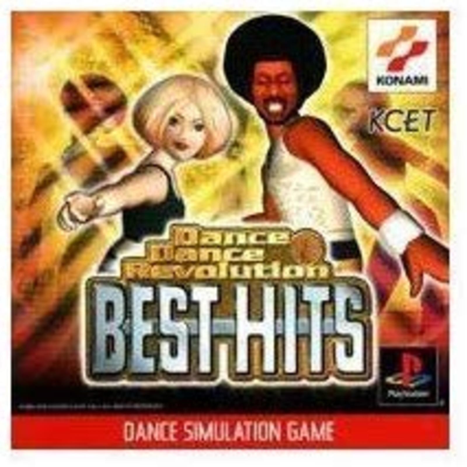 PS1 PS PlayStation 1 Dance Dance Revolution Best Hits F/S w/Tracking# Japan New