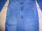 NWT Lee Union Alls Jumpsuit Women's Coveralls Mid Blue Denim One Piece - Size M — photo 3