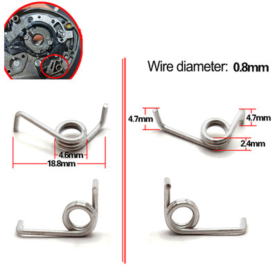 Fishing Reel Spring TATULA Replacement Spring 4pcs Pack Applicable Models