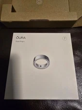 Oura Ring 4, Smart Ring - Silver - Size 7 ( Genuine, New, Sealed)