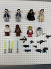 Star Wars Lego Minifigure Lot, B Wing Pilot, r2-D2, Luke, Han, Chewbacca! 2