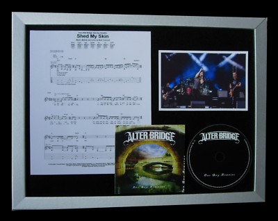 ALTER BRIDGE Shed My Skin LTD  TOP QUALITY CD FRAMED DISPLAY+EXPRESS GLOBAL SHIP