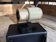 G43 3X Micro Magnifier W/ Flip To Side Mount - FDE - Airsoft