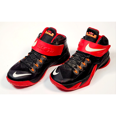 Nike Zoom Soldier VIII 10 黒/赤 Nike Lebron Zoom Soldier VIII 8 Black University Red Shoes