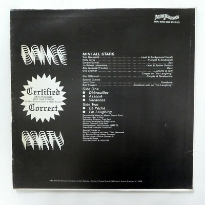 MINI ALL STARS Ce Peche First Take LP 1977 VG+ Compas #7065